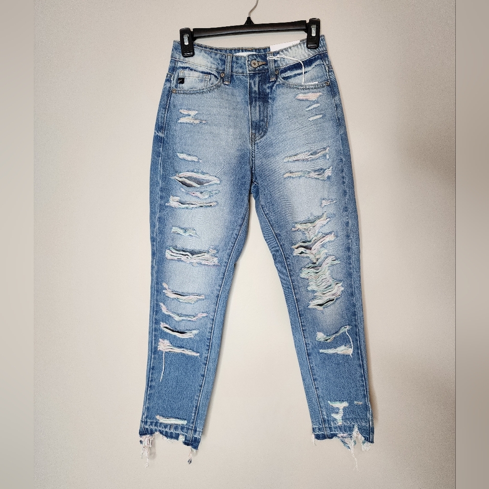 Kancan Rainbow Thread Jeans